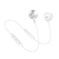 metal bluetooth earphone l5b stereo wireless gaming headset bluetooth sports earphones l5 with hd microphone for phones
