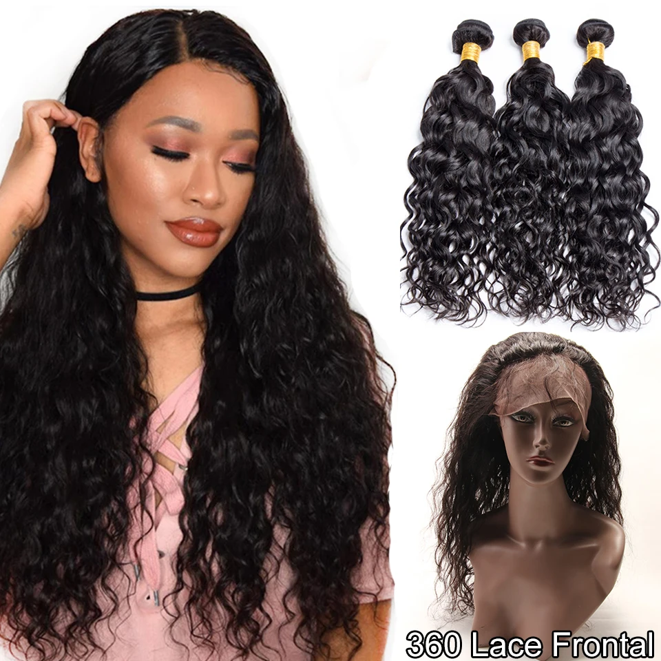 360 фронтальная пряди на шнурке волнистые с фронтальной частью Maxine Remy