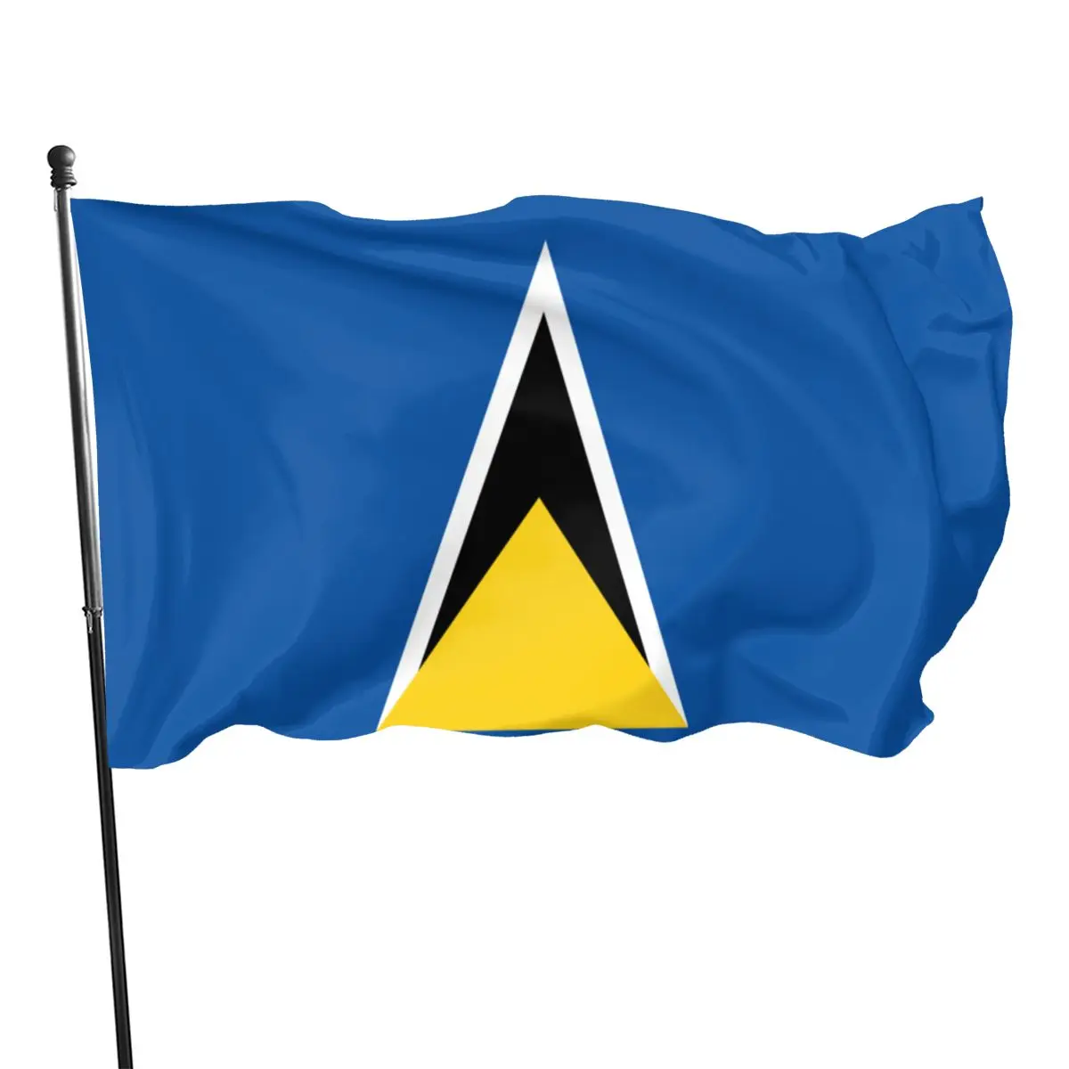 

90x150cmSaint Lucia Flag Hanging