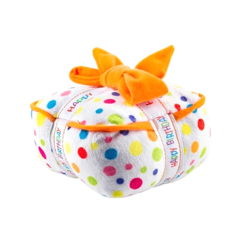 Игрушка плюшевая для домашних животных дрессировочная жевательная игрушка с