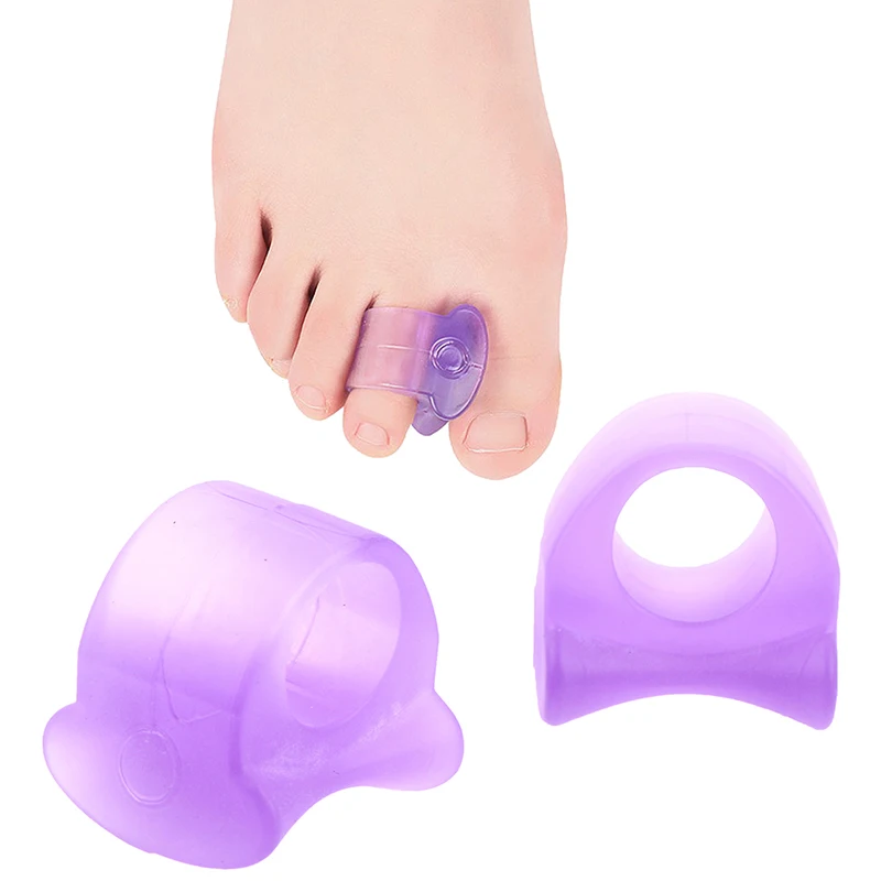 

1 Pair Silicone Gel Bunion Toe Corrector Orthotics Straightener Separator Pain