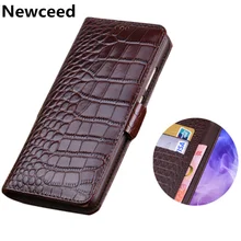 High-end Natural Leather Wallet Phone Case For Samsung Galaxy S10 Plus/Samsung Galaxy S10 5G Phone Pouch Bag Card Slot Holder