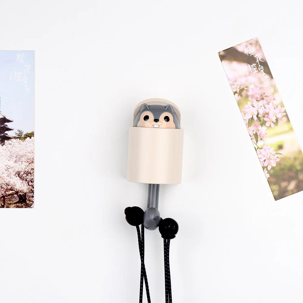 Пальто настенный крючок держатель для ключей креативность растягивающийся