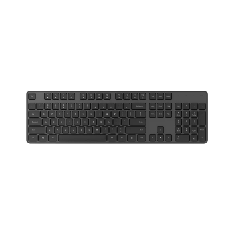 Набор для беспроводной клавиатуры и мыши Xiaomi 2 4 ГГц USB приемник полноразмерная