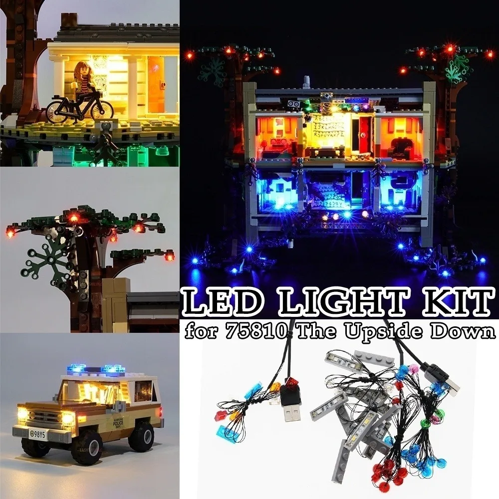 Светодиодный светильник набор для 75810 складных блоков с перевернутым светом