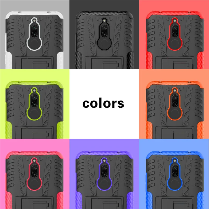

Hybrid Armor Case For Xiaomi Redmi S2 5A Go 7 Y3 4 4A 4X 5 Plus 6 Pro 6A 8 8A Shockproof Silicone Rugged Phone Case Cover Capa