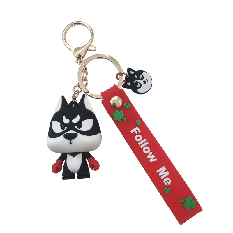 

Cartoon creative husky dog key chain pendant for men and women