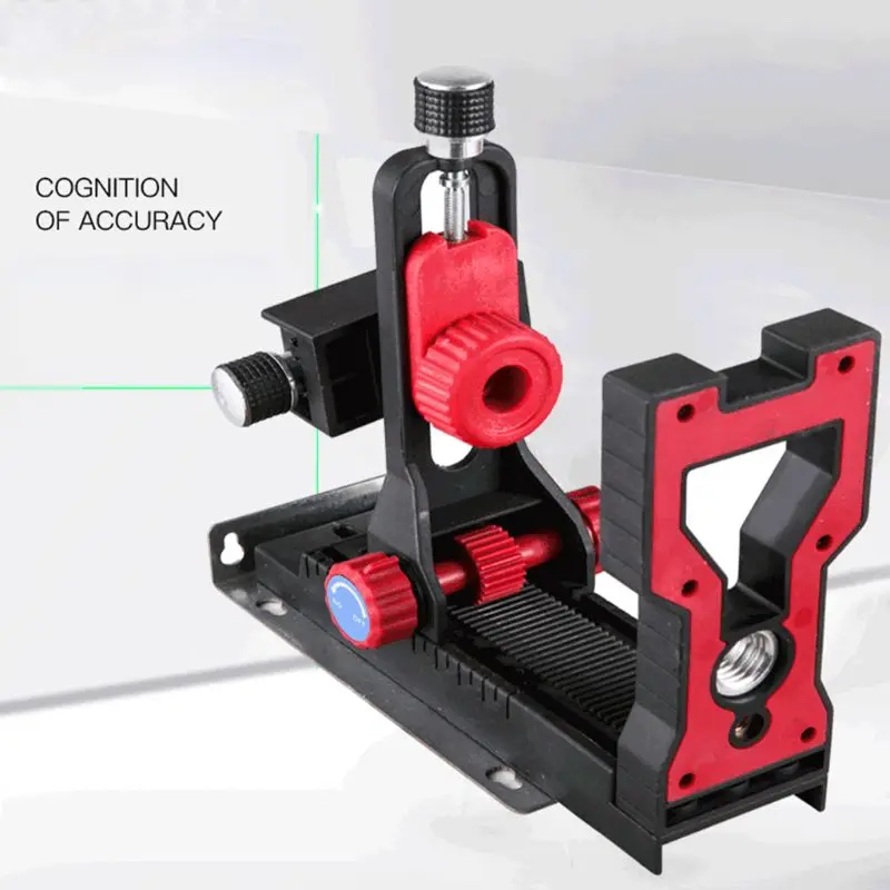 Регулируемый магнитный настенный кронштейн с лазерным уровнем l-образный