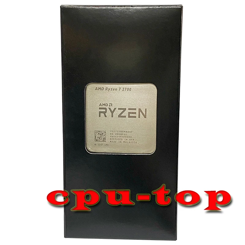 Процессор AMD Ryzen 7 YD2700BBM88AF 8 ядерный 16 поточный процессор 2700 ГГц 65 Вт разъем AM4