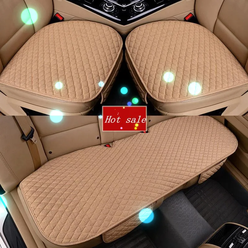

Car seat cover Front/ Rear/ Full Set linen fabric cushions Breathable For mitsubishi lancer outlander asx 1200 pajero sport xl