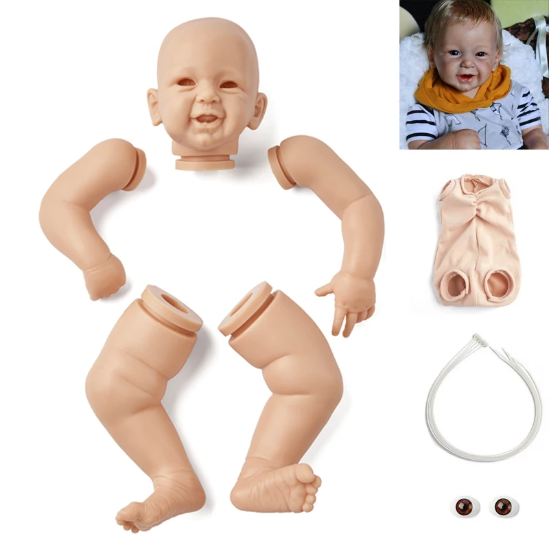 

Miaio Reborn Baby Doll 21 Inches Lifelike Newborn Bebe Reborn Phoenix Vinyl Unpainted Unfinished Doll Parts DIY Blank Doll Kit