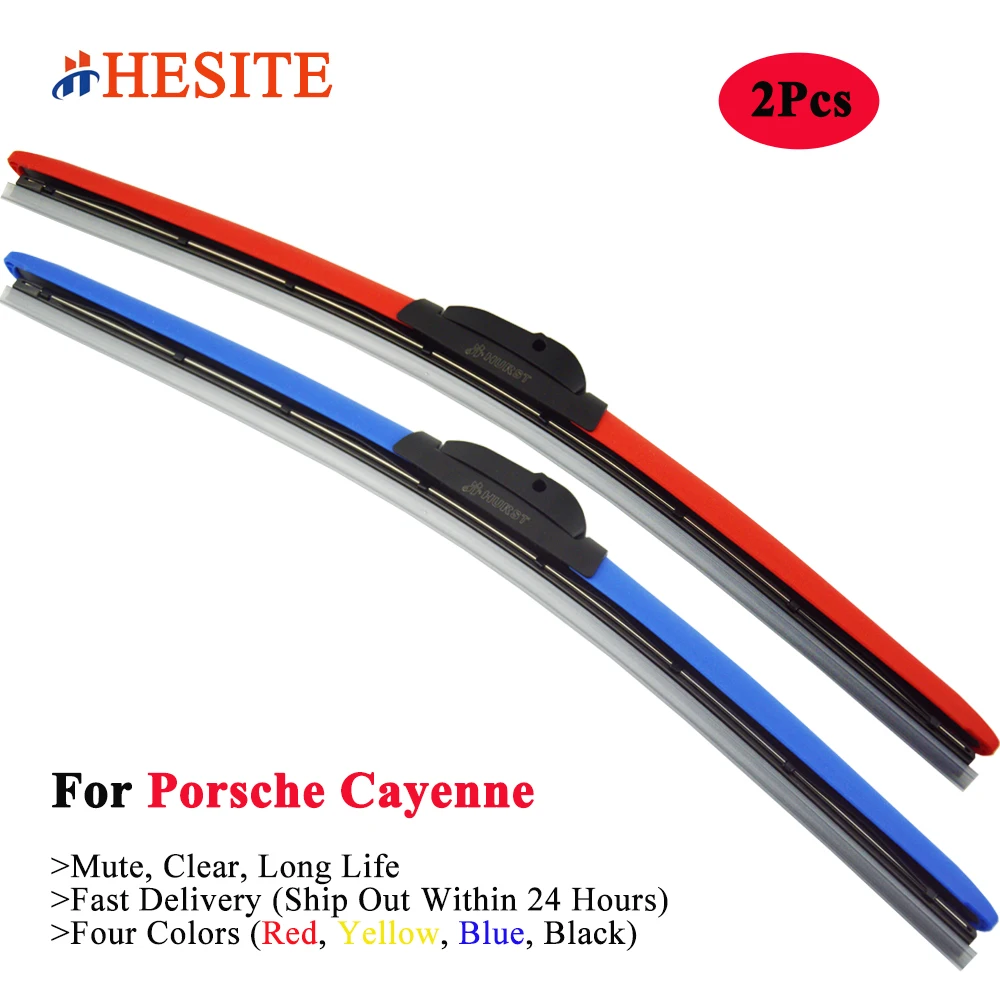 Щетки стеклоочистителя HESITE для Porsche Cayenne 955 957 958 2009 92A модель 2011 2012 2013 2017 2019