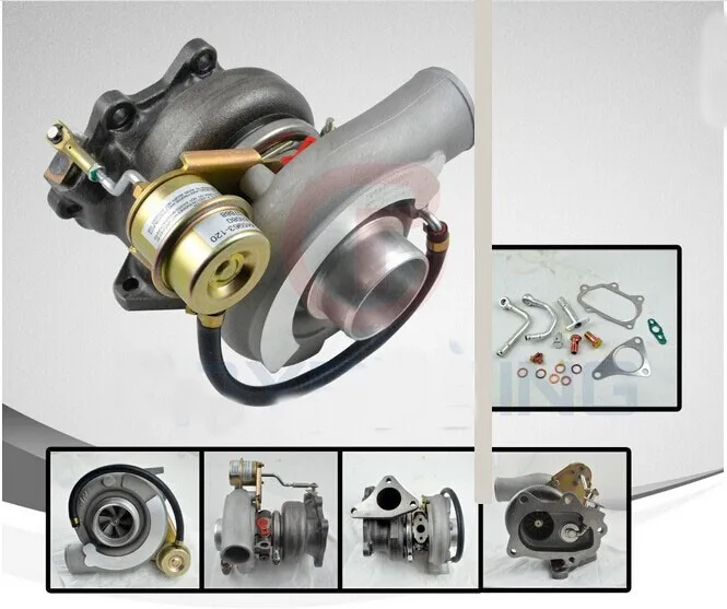 Турбокомпрессор Для SUBARU WRX STI EJ20 EJ25 MAX HP: 450HP с прокладками|wrx sti|wrx carbonwrx radiator |