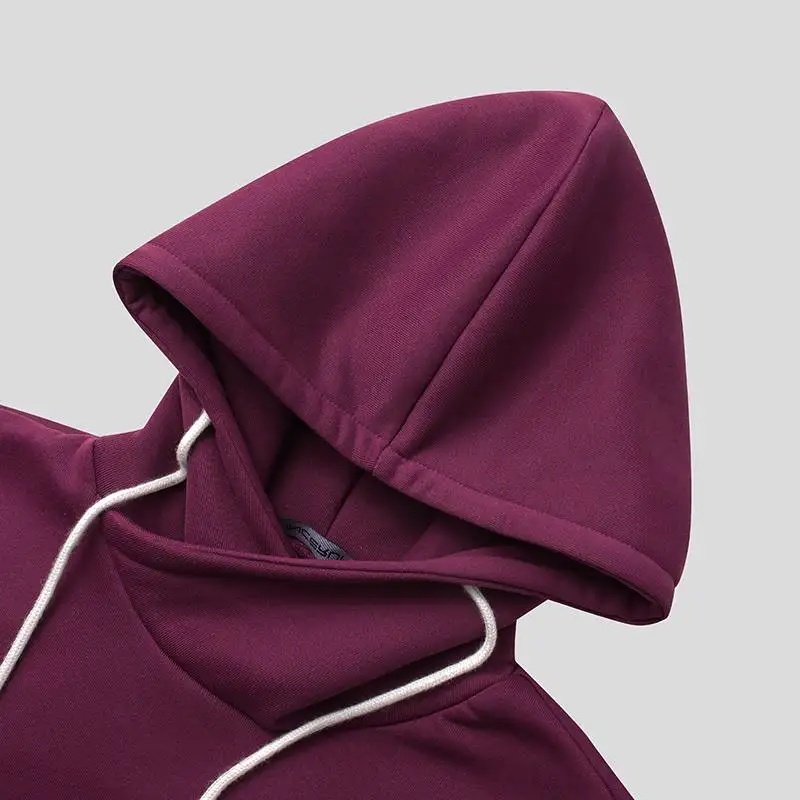 

INCERUN Men Patchwork Jumpsuit Turtleneck Hooded Pockets Long Sleeve Casual Drop Crotch Rompers Streetwear Men Overalls Pants