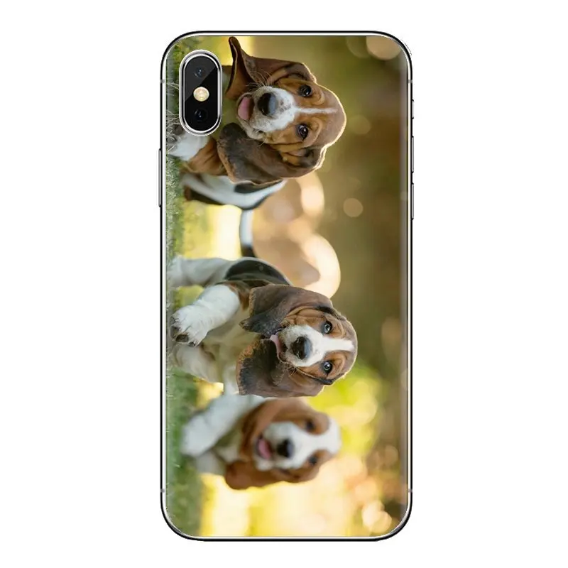 For Huawei Honor 7X V10 6C V9 6A Play 9 Mate 10 Pro Y7 Y5 P8 P10 Lite Plus GR5 2017 Basset Hound dog art portraits Silicone Case |