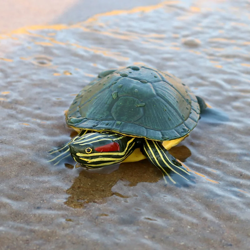 Brazil Turtle Animal Model Action Figure Simulation Sea Life Figures Collection PVC Toy Kids Gift | Игрушки и хобби