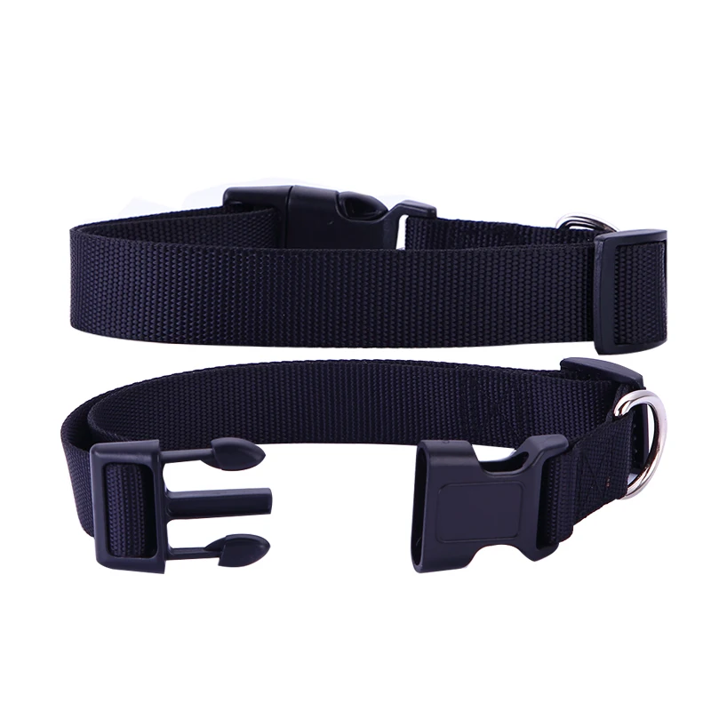 Нейлоновый тканевый ошейник для собак тяжелый рабочий зажим с пряжкой маленьких