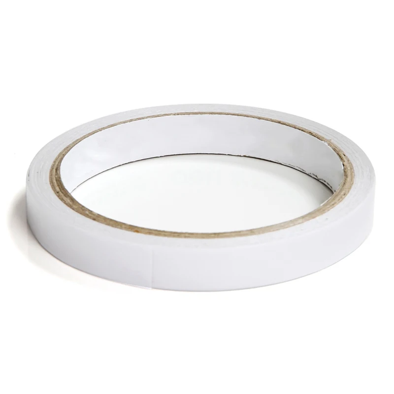 

12M Double Sided Tape White Super Strong Double Sided Adhesive Tape Paper Ultra Thin High Adhesive Cotton 5/8/10/12/15/18/20mm