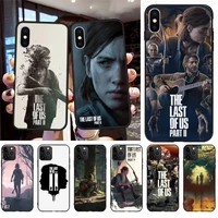 the last of us 2 phone case for iphone 13 12 11 pro max mini xs max 8 7 plus x se 2020 xr cover