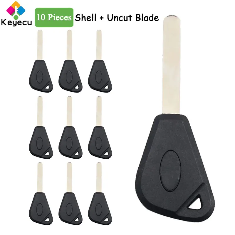 Запасной необработанный транспондер зажигания KEYECU 10 шт. чехол для