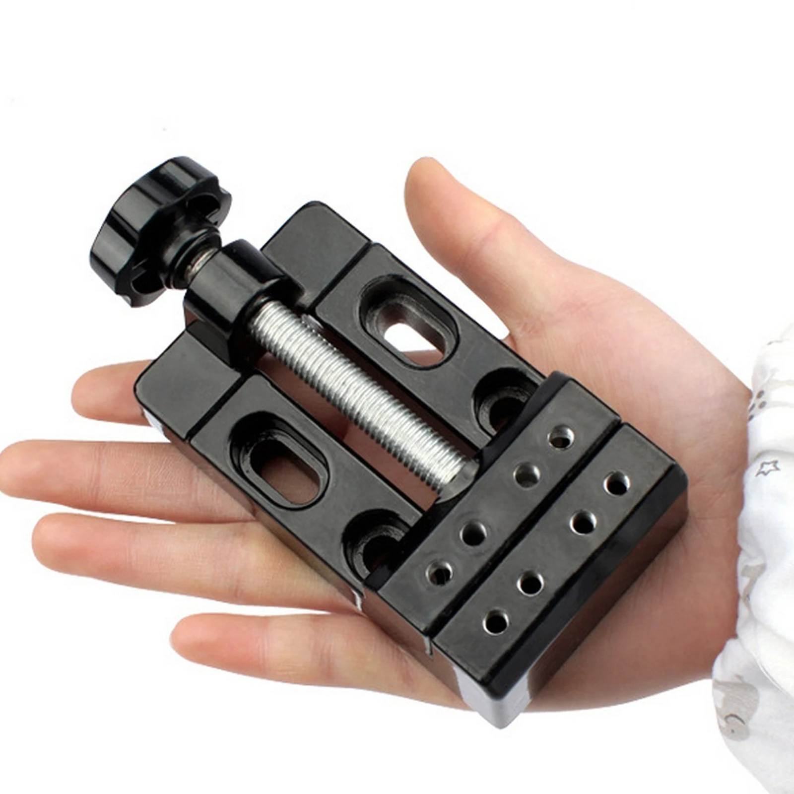 

57mm Adjustable Mini Clamp Vise Drill Press Bench Vise DIY Sculpture Craft Manual Fixed Repair Tool Woodworking Tool
