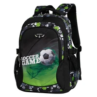 printing football schoolbag cute anime backpack travel bag soccers school bags for teenage boys mochila escolar infantil menino