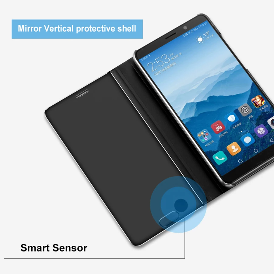 Роскошный прозрачный зеркальный чехол для телефона Redmi Note 7 6 5 Pro A2 8 Lite Pocophone F1