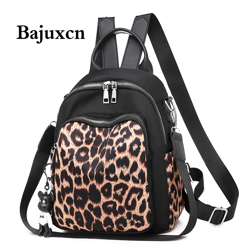 

Модный женский рюкзак с принтом, водонепроницаемая Дорожная сумка из ткани Оксфорд, Роскошный дизайнерский удобный школьный рюкзак для сту...