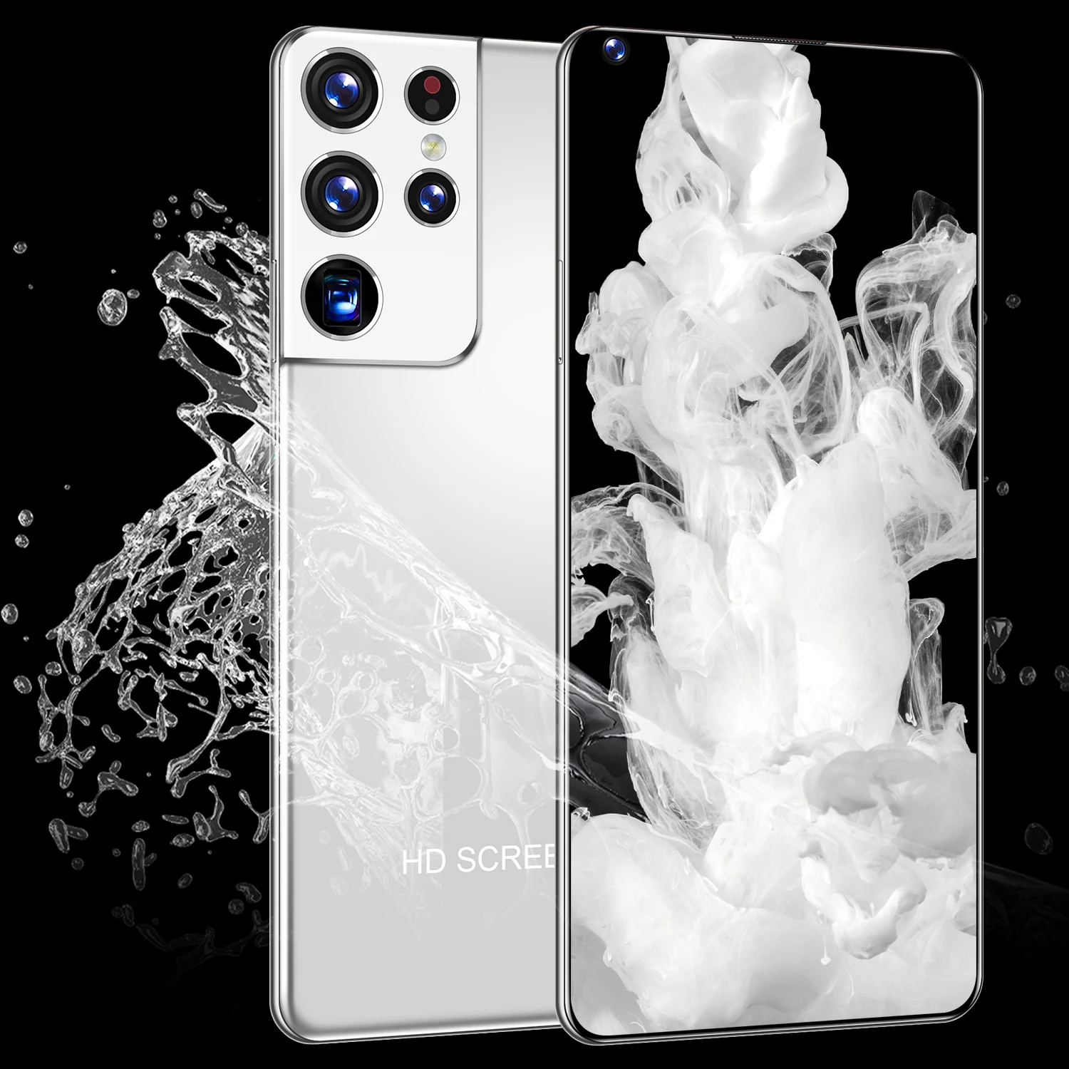 

S30+Ultra 24MP+48MP 12+512G 5g Cellphones Smartphones Android 10 5600mAh 11 Core Really Telephone MTK6895 Face ID