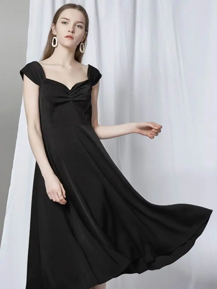 2021 New Party Dress Women Summer Fashion Sexy Black dress High Quality Lady's Clothing HOT Selling