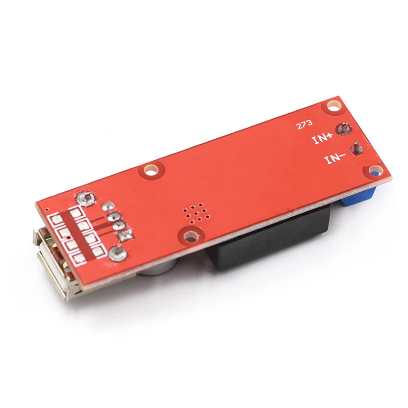 Плата преобразователя с USB-выходом DC-DC от 7 до 24 В 5 3 А неизолированный понижающий
