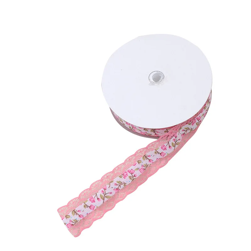 10 ярдов 25 мм кружевная лента ручной работы отделка вышитый бант для шитья