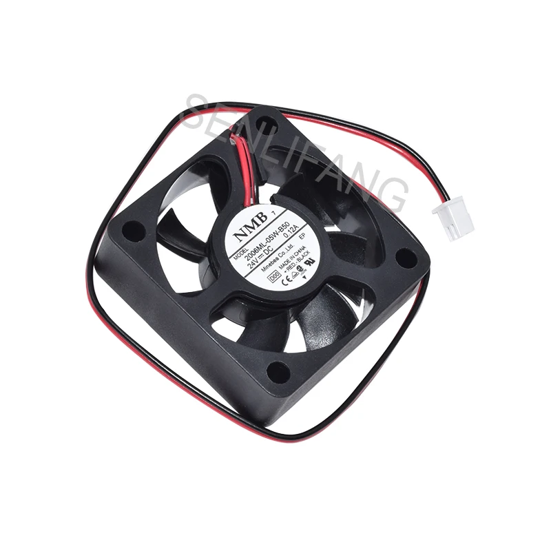 Для НМБ 2006ML-05W-B50 5 см 50*50*15 24V 0.12A 2 провода Вентилятор охлаждения