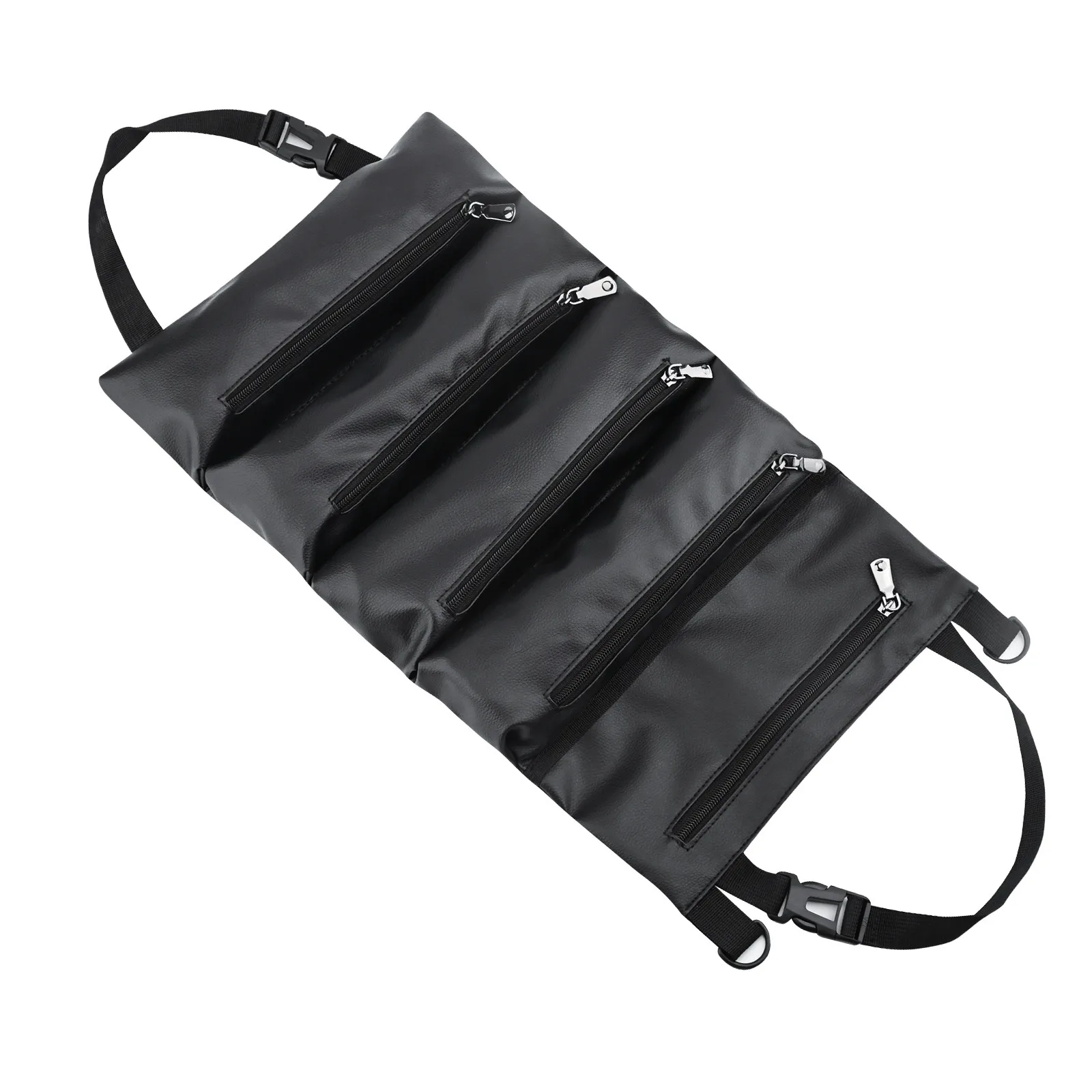 

Tools Bag Roll Up Bag Universal Leather Multi-Purpose Parts Pouch Rolling