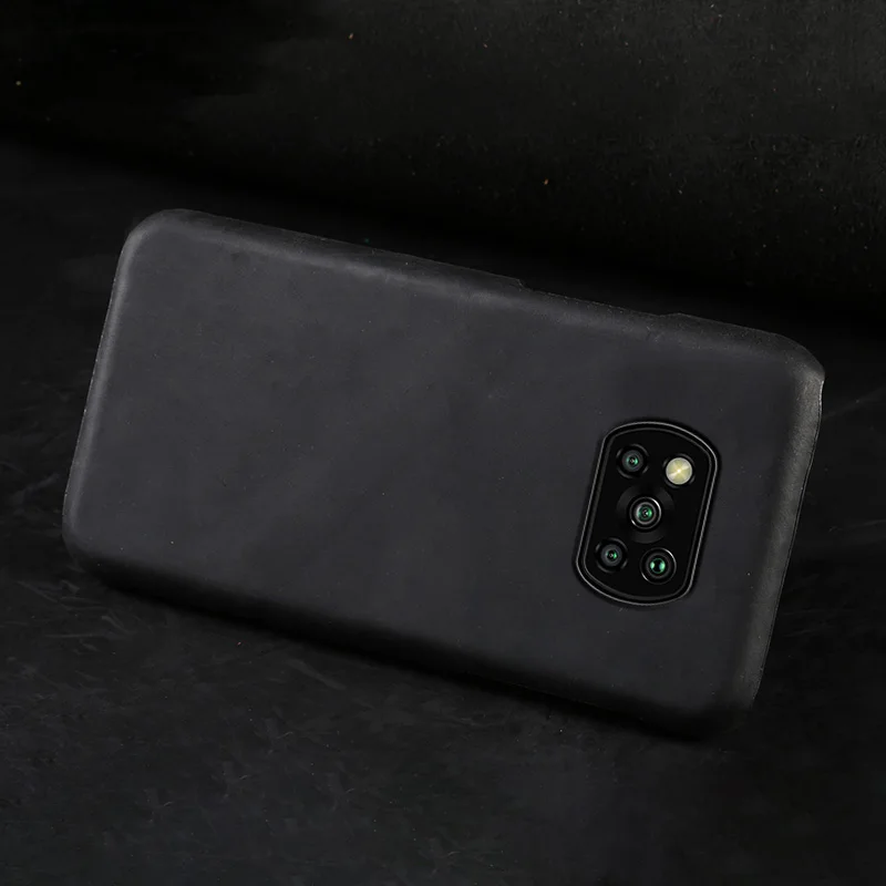 

Кожаный чехол LANGSIDI для Poco x3 pro F1 F2 PRO M3, Роскошный Ретро-чехол для POCO F3 X3 NFC K40, кожаные чехлы