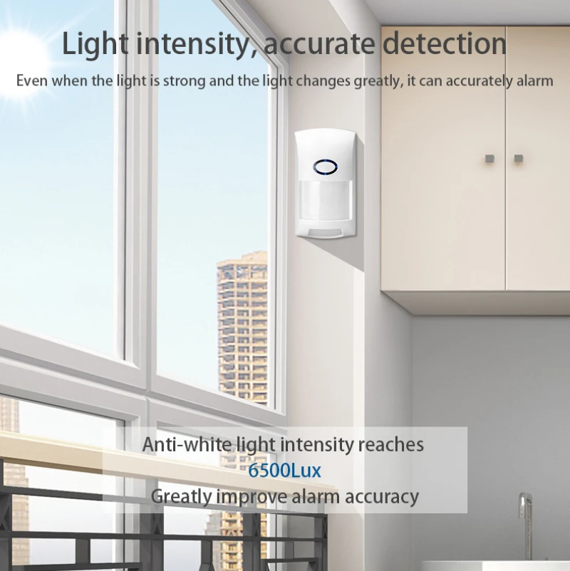 

Tuya WiFi Smart Infrared Detector Motion Sensor Wireless Home Security System With Tuya Smart Life APP Control Human Body Sensor
