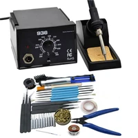 newest strong power high quality 600w 936 soldering station electric solder iron with tips for bga solder station