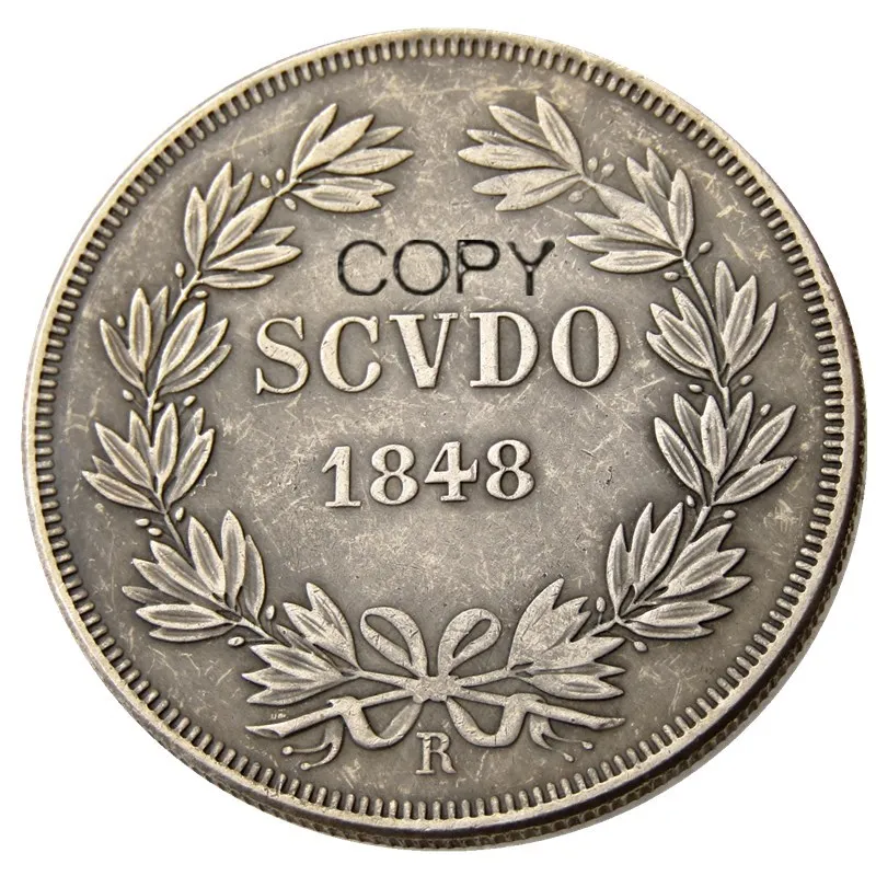 Италия Ватикан, папальские штаты, Scudo(1848 1853 1858) посеребренные копии монет