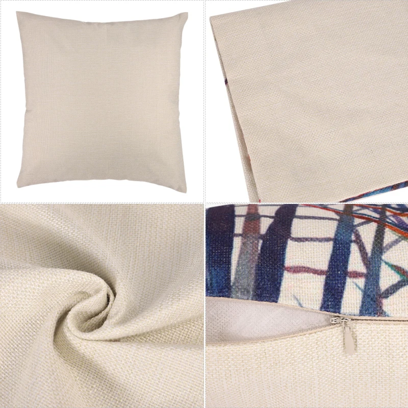 

Lucky Elk Linen Throw Pillows Cover Christmas Decoration Cushions Cover Friend Tv Show White Decorative Pillows Cases 45x45cm