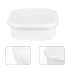 1 шт., коробка для хранения еды, эмалированная коробка для пикника, герметичный контейнер для фруктов и салатов (белый)