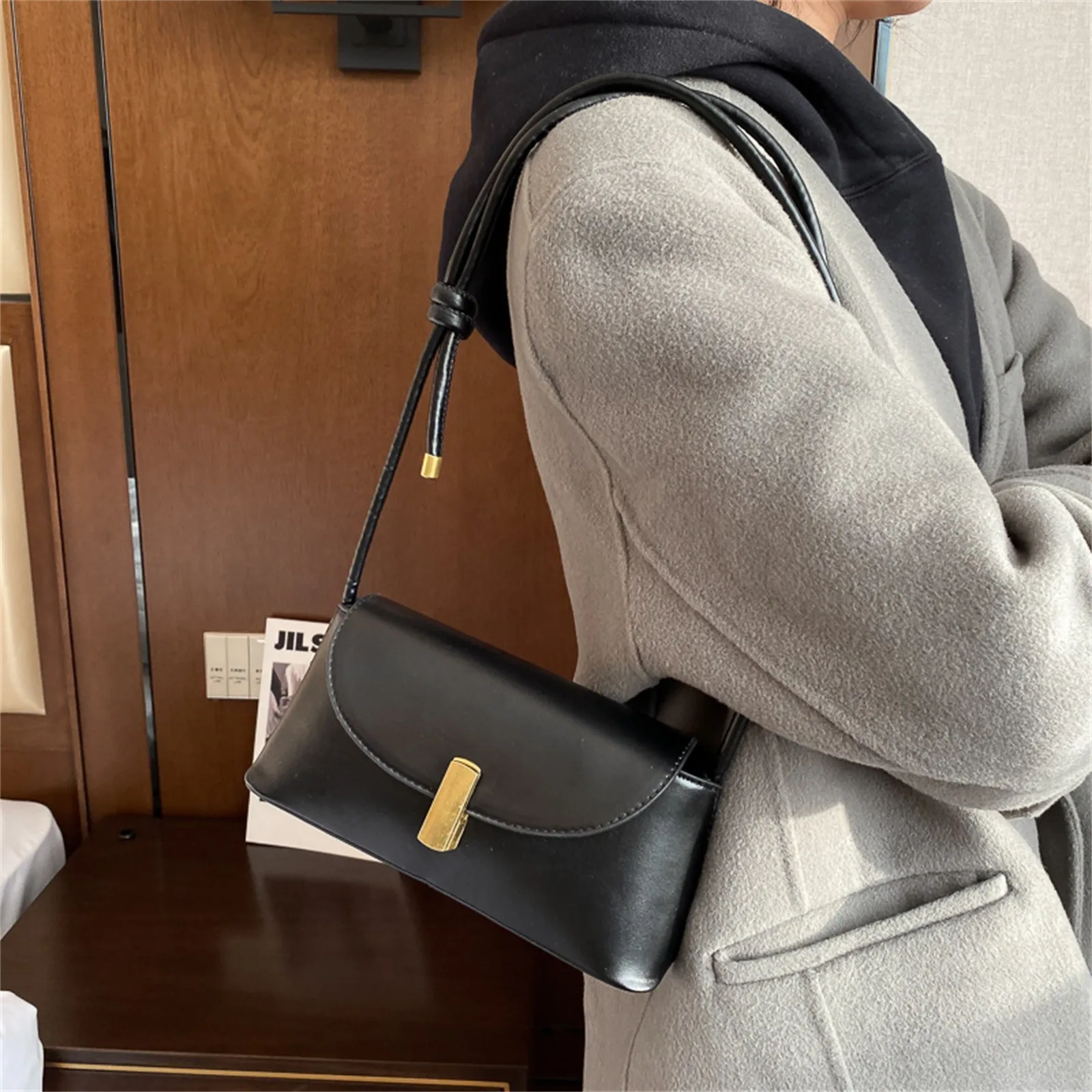 

2021 Luxury Designer Shoulder Bags Retro PU Leather Bags for Women Ladies Handbags Casual Crossbody Messenger Bag Bolsos Mujer