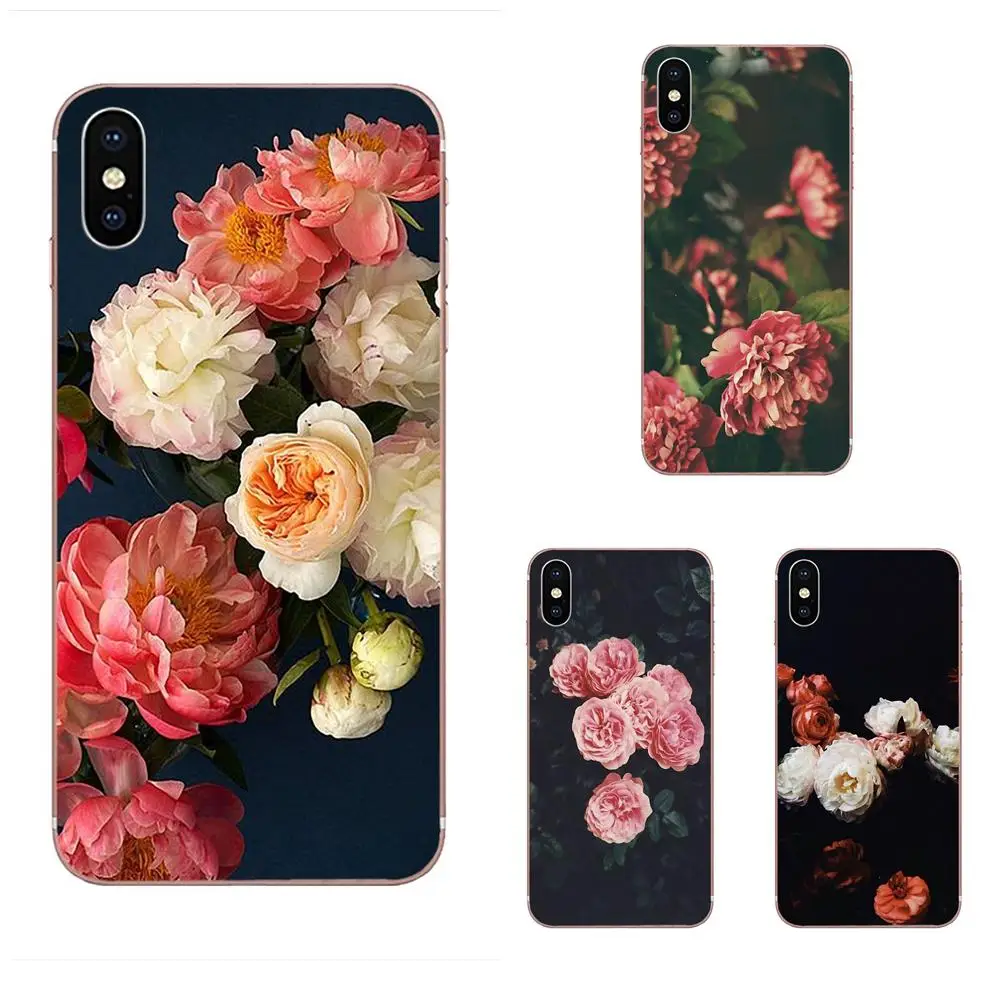 Кожа ультра тонкий цветок фотографии пионы Botanical для huawei Honor mate 7 7A 8 9 10 20 V8 V9 V10 G Lite