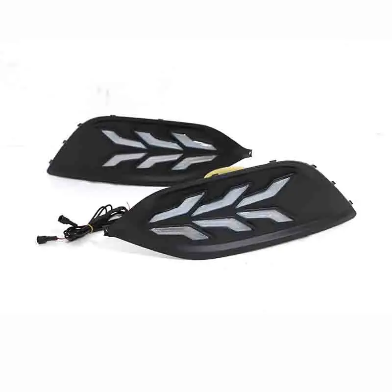 1 комплект светодиодный ных дневных ходовых огней DRL с сигналом поворота для Buick