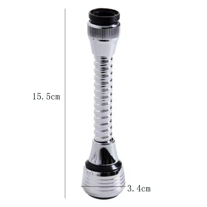

360 Degree Swivel Kitchen Faucet Aerator Adjustable Dual Mode Sprayer Filter Diffuser Water Saving Nozzle Faucet Connector