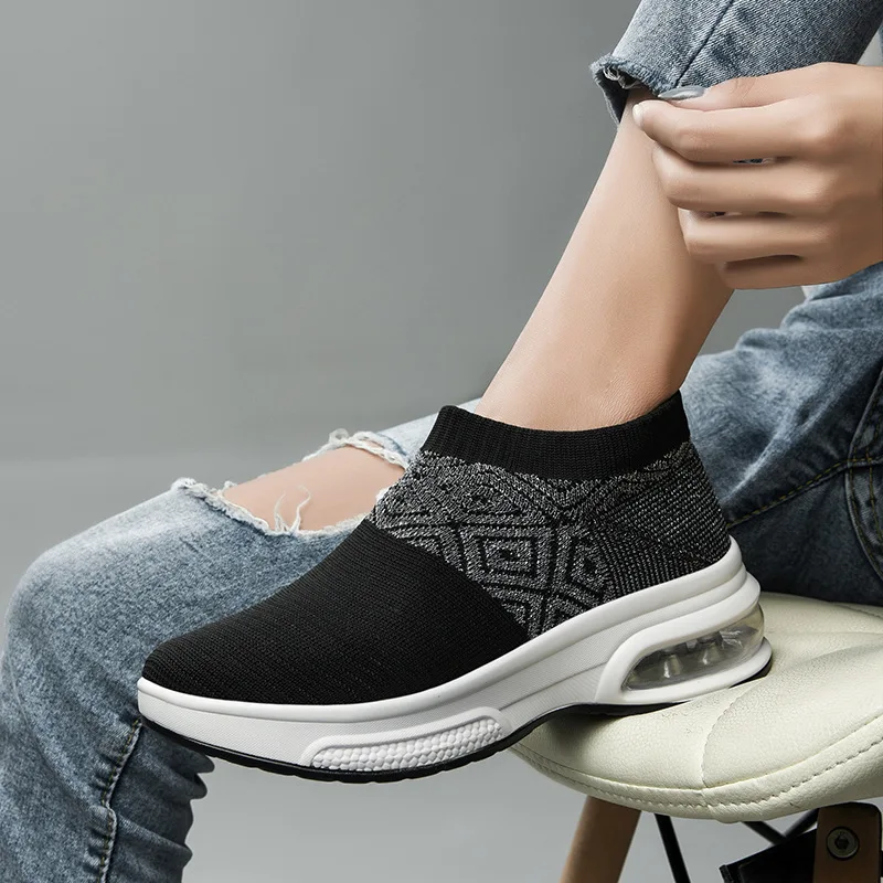 Женские теннисные туфли сезон весна 2022 дешевая дышащая сетчатая Нескользящая