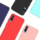 Мягкий матовый Силиконовый чехол для Samsung Galaxy A50, A70, A10, A20, A30, A40, A60, A10S, A20E, A20S, A30S, A50S, A70s, A01, A51, A71