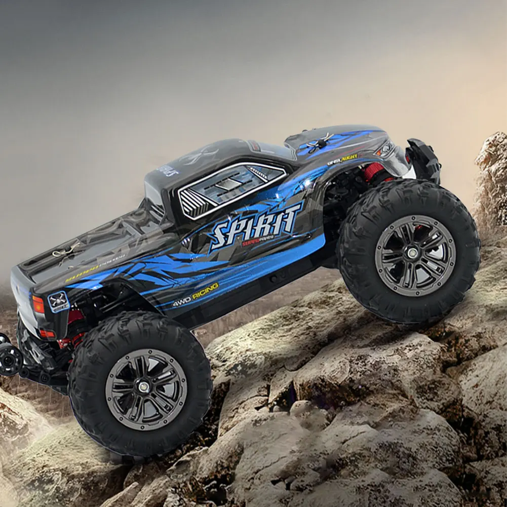 Pokich большой размер 1:16 масштаб Высокоскоростной RC игрушки 4WD 2 4 ГГц пульт