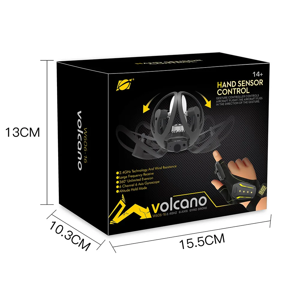 

D1 DRONE Toy Folding 4K Unmanned Aircraft (UAV) Gesture Control Aerial Photography Four-Axis Air Vehicle Body Sensor