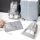 Дорожная сумка для хранения обуви, пылезащитная крышка для обуви, задняя крышка шкафа, сумка для обуви, складная сумка для хранения