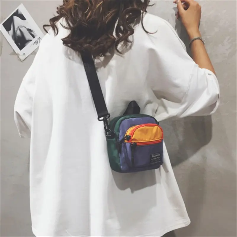 

women's bag new summer personalized simple small cloth bag leisure and versatile One Shoulder Top Quality Messenger Bag trend